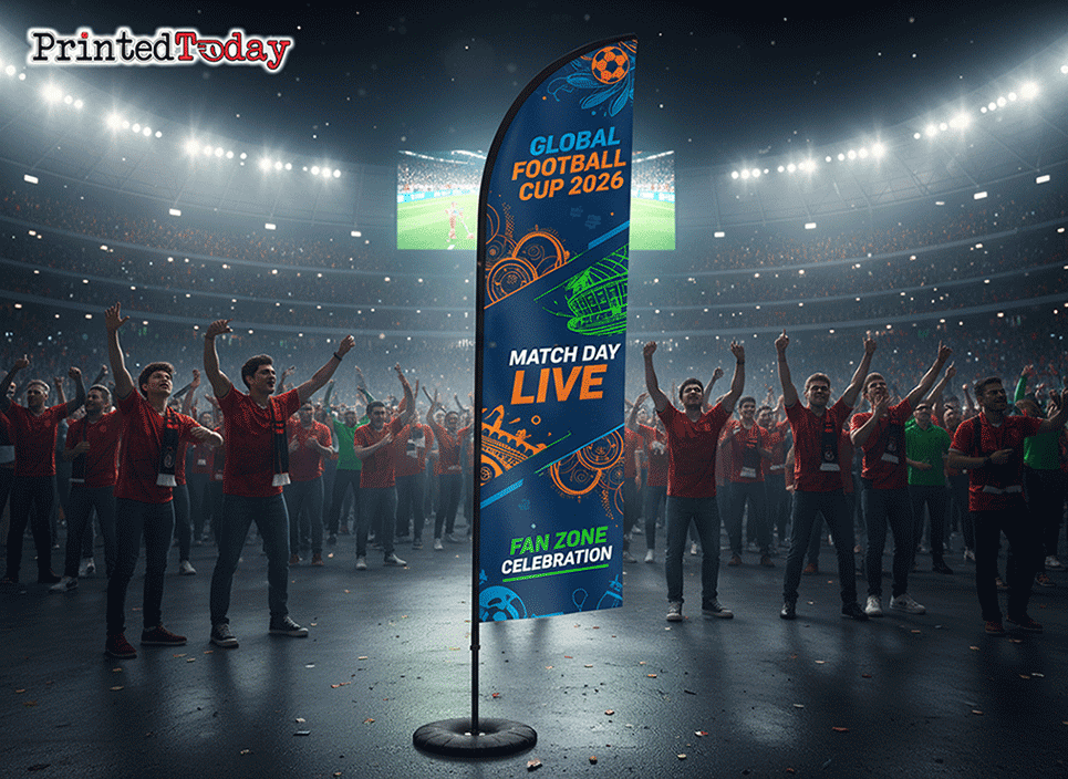 World Cup Promotional Shop Flags