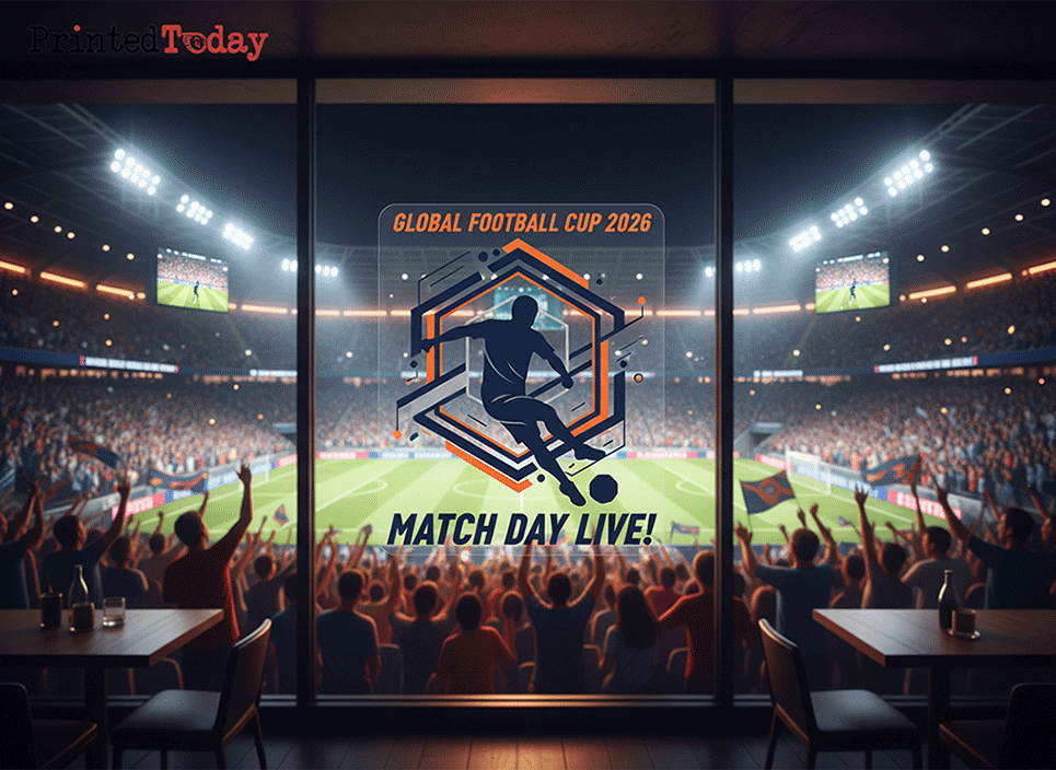World Cup Shop Clear Window Decals