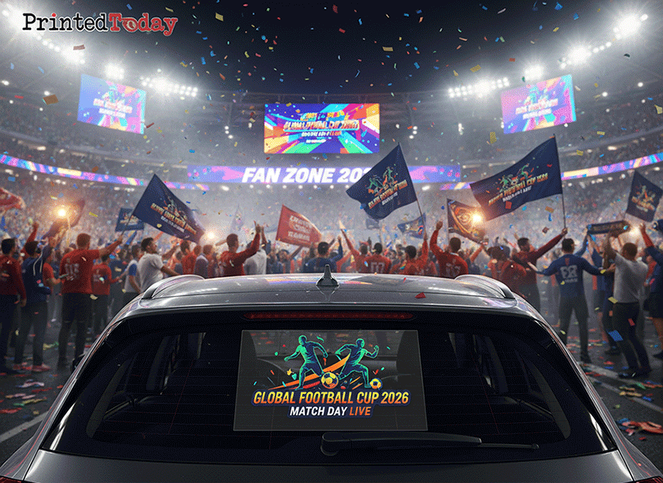 World Cup Supporter Car Clear Decals