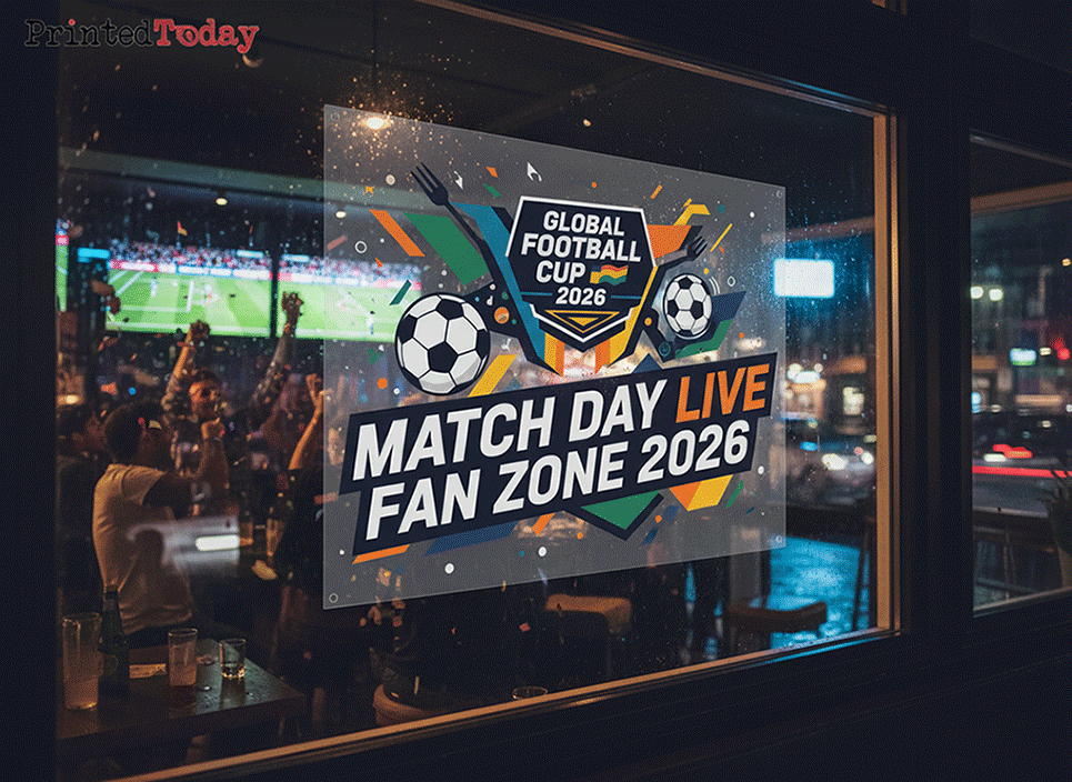World Cup Supporter Clear Window Decals