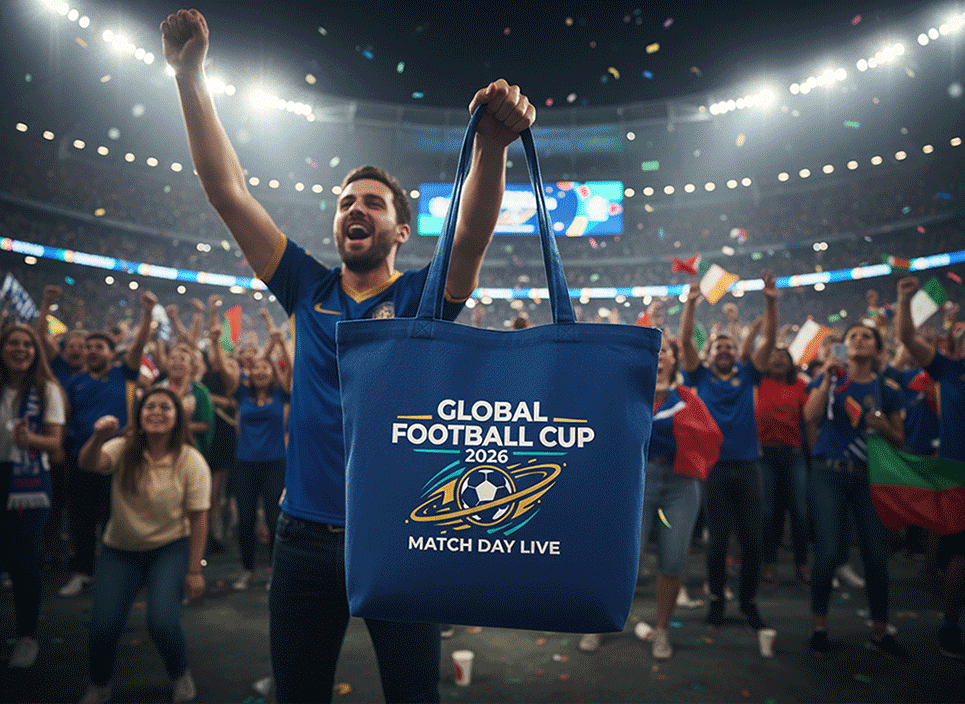 World Cup Supporter Printed Tote Bags
