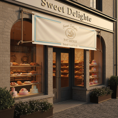 Bakery Banner Printing