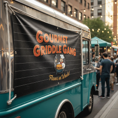 Food Truck Banner Printing