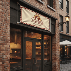 Pizzeria Banner Printing