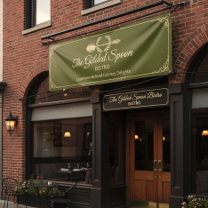 Restaurant Banner Printing